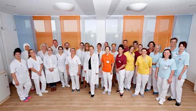 Das Team der Klinik für Neurologie, Stroke Unit und Frührehabilitation, Parkinson-Zentrum in der Paracelsus-Klinik Marl