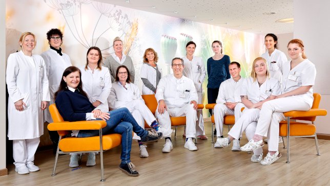 Das Team der Klinik für Dermatologie und Angiologie
