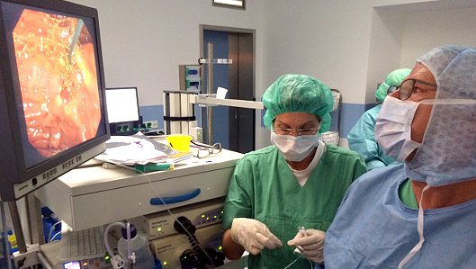Weltweit erstmals kombinierte Operation am Gallengang nach Magenoperation