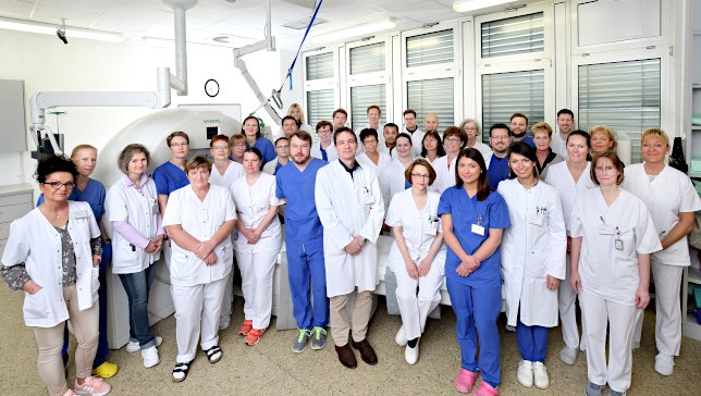 Das Team der Klinik für Radiologie im Knappschaftskrankenhaus Recklinghausen