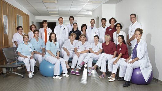 Das Team der Klinik für Neurologie in der Paracelsus-Klinik Marl