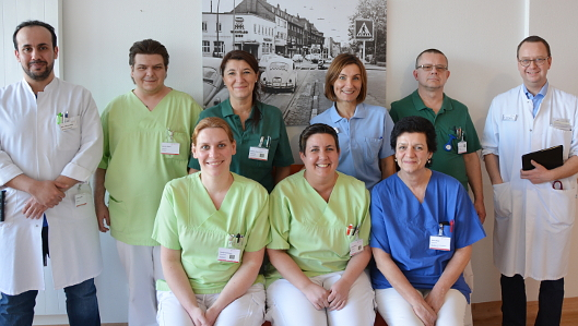 Das Team der Klinik für Geriatrie und Geriatrische Früh-Rehabilitation
