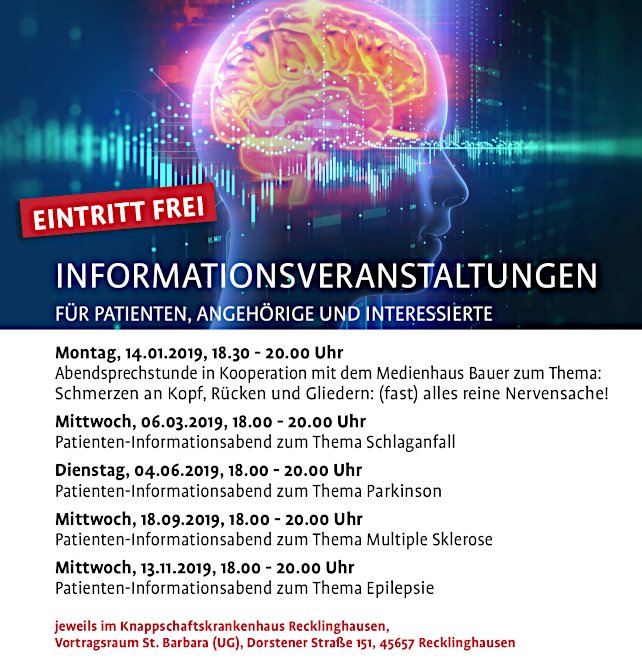 Veranstaltungen Neurologie 2019